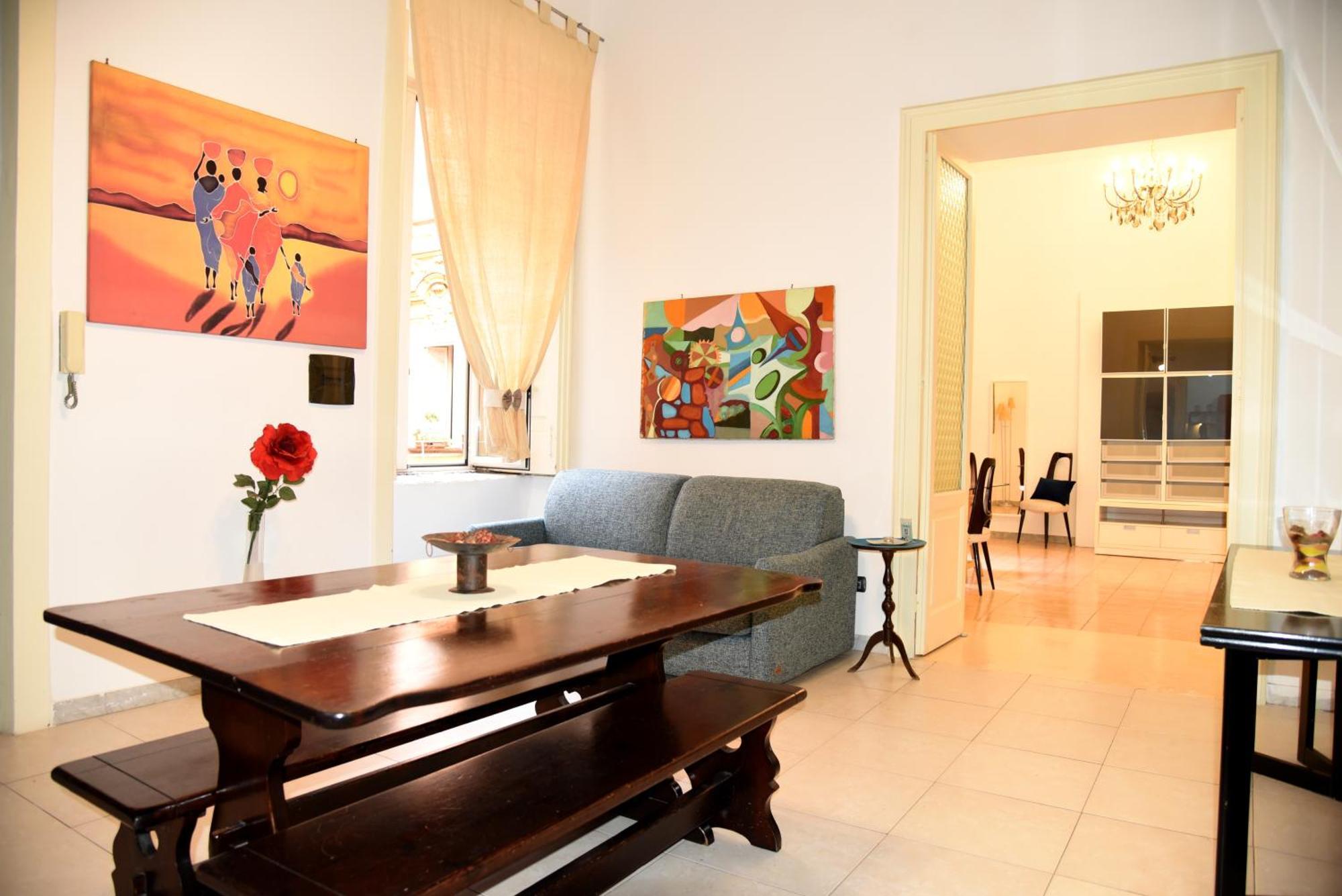 Costigliola Baroque Palace Flat Next Mann Museum 那不勒斯 外观 照片